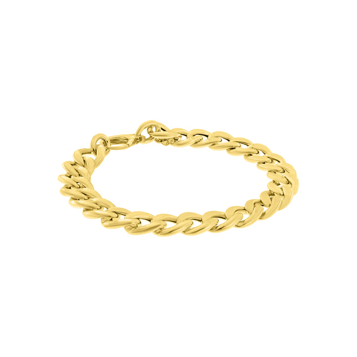 צמיד חוליות איטלקי מזהב צהוב 14 קראט